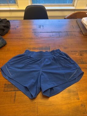 lululemon athletica Deep Blue Running Shorts